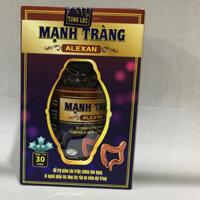 MẠNH TRÀNG ALEXAN Viên uống giảm các triệu chứng viêm đại tràng ( hộp 1 lọ 30 viên)