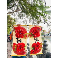 Mành tre decor nhà cửa trang trí Tết,phụ kiện decor mẫu năm 2025 cực đẹp