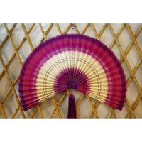 Mành tre quạt decor- Quạt tre/quạt lá nan tre/quạt tăm mành/quạt mành tre, giao mẫu ngẫu nhiên - quạt mành tre