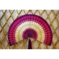 Mành tre quạt decor- Quạt tre/quạt lá nan tre/quạt tăm mành/quạt mành tre, giao mẫu ngẫu nhiên - quạt mành tre