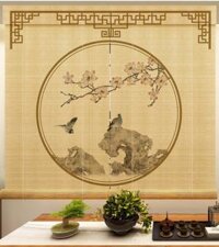 Mành tre trang trí Tết trung thu đẹp nhất 02 & Tổng Kho Mành Tre