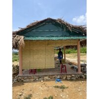 Mành trúc cật vàng che nắng 1,6x2m, mành sáo trúc rẻ nhất, mành trúc trang trí tết