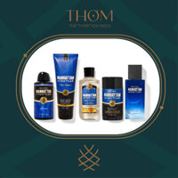 MANHATTAN NIGHTCAP | Sản Phẩm Tắm Dưỡng Xịt Thơm Khử Mùi Dành Cho Nam Body Spray Shower Gel Lotion