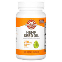 Manitoba Harvest Hemp Seed Oil 120 Softgel Capsules