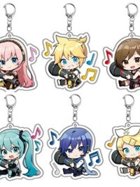 [Manmei] Hatsune Miku Hàng Hóa Móc Khóa Miku Công Chúa Stardust Luotianyi Acrylic Mặt Dây Chuyền Túi Đau Trang Trí