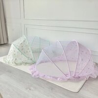 Màn(mùng) chụp gấp gọn cho trẻ chống muỗi tuyệt đối-Màn chụp tự bung cho bé nhỏ, bé lớn