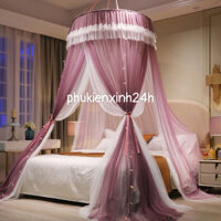 Màn/Mùng công chúa 2 lớp (tặng miếng dán)