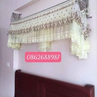 Màn(mùng) khung xếp gọn tuyn lạnh cao cấp loại1 (khung inox 201) tiến đạt), khung treo tường