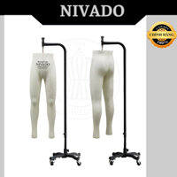 Manocanh cốt thiết kế chân quần nam NIVADO đủ size. Chuẩn thông số người Việt