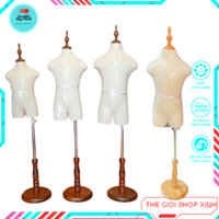 Manocanh trẻ em 2 - 4 - 6 - 8 tuổi, có tay, không tay, cao cấp - HN17