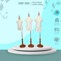 Manocanh trẻ em 2 - 4 - 6 - 8 tuổi, mannequin không tay, cao cấp