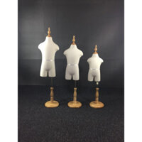 Manocanh trẻ em nửa người, không tay size 3-4 tuổi