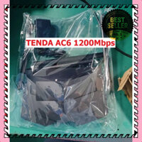 MANTOSIMPLE ➡️ Bộ Thiết Bị Wifi Router TENDA  AC6 1200Mbps ( Đã sử dụng ) Cục Phát Sóng Wifi 4 Râu Kết Nối Tốc Độ Cao -