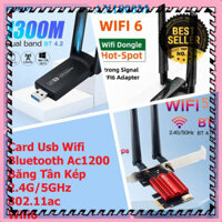 MANTOSIMPLE ➡️ Card mạng Card wifi Bluetooth Fenvi Wifi 5 Pci-e Không Dây Ac1200 Băng Tần Kép 2.4G/5GHz 802.11ac Cho máy