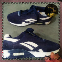MANTOSIMPLE ➡️ Giày sneaker nam Thể thao G32 XANH chất vải kết hợp da lộn phong cách trẻ trung năng động buộc dây đi học
