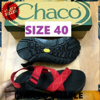 MANTOSIMPLE ➡️  H22 - Dép Sandal Nam quai hậu Chaco kẻ đỏ thời trang dễ phối đồ