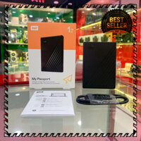 MANTOSIMPLE ➡️ Ổ cứng di động HDD 2.5 inch WD My Passport 1TB Portable USB 3.2 (WDBYVG0010BBL) New (Đen) Chính Hãng 100%
