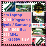 MANTOSIMPLE ➡️ Ram LAPTOP 4GB / 8GB DDR4 các hãng Hynix / Samsung / Kington Bus 2666Mhz PC4 2666 1.2V Dùng Cho Máy Tính