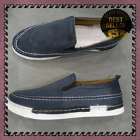 MANTOSIMPLE ➡️ SALE - Giày Lười Vải Nam Slip-on mã G17 khâu viền Phong Cách Cá Tính Bền Đẹp thời trang