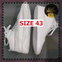 MANTOSIMPLE ➡️ SALE - H117 ẢNH THẬT - Giày Thể Thao Nam Vải TRẮNG Mã G24 Cao Cổ Thời Trang dễ phối đồ LẺ SIZE 43