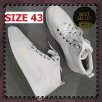 MANTOSIMPLE ➡️ SALE - H117 ẢNH THẬT - Giày Thể Thao Nam Vải TRẮNG Cao Cổ Mã G24 Thời Trang Fashion đơn giản dễ phối đồ -