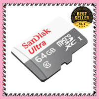 MANTOSIMPLE ➡️ Thẻ Nhớ Micro SD San Disk 64Gb Class 10 dùng Cho Máy Điện Thoại Smartphone, Loa Bluetooth, MP3, Máy Tính