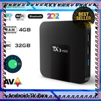 MANTOSIMPLE Android TV Box TX3 mini+ Plus 2022 - Amlogic S905W2, Ram 4GB, Android 11