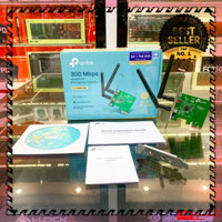 MANTOSIMPLE Card mạng không dây PCI Express TP-Link TL-WN881ND Wireless 300Mbps Thu wifi cho PC qua cổng PCI Epress - SH
