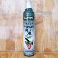 MANTOVA [chai xịt 250ml] DẦU Ô LIU SIÊU NGUYÊN CHẤT [ITALIA] Extra Virgin Olive Oil Spray (HALAL)