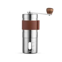 Manual Coffee Grinder Burr Hand Spice Bean Stainless Steel Adjustable Coarseness