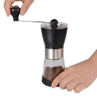 Manual Coffee Grinder Ceramic Coffee Mill Adjustable Grind Glass Jar Built To Last Top Rated