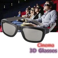 MANWENDY Khung đen Nhựa Rạp hát tại nhà Trò chơi 3D Máy chiếu truyền hình Rạp chiếu phim Kính phim Tầm nhìn 3D kính 3d Anaglyph chiều