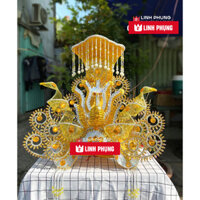 Mão bà cho tượng cao 1m8 (Ni 70cm) (đen, đỏ, vàng)