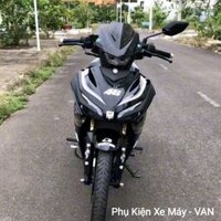 Mão Chắn Gió Xe EXCITER 155 VVA 2021->2024 Kiểu Hãng Màu Khói