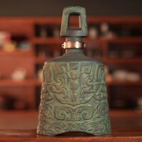 Mao đài bình Chai thủy tinh Cảnh Đức Trấn quái thú thần thoại chai rượu quý hiếm Chai rư.ợ.u vang rỗng đẹp Những chiếc c