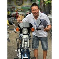 Mão kính chắn gió xe Cub tròn cá tính, hàng gia công chất lượng cao. Dành cho các xe Cub tròn