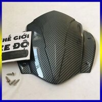 Mão ốp đầu Sh 160, Sh 150, Sh 125 đời 2020 - 2021 - 2022 - 2023 cacbon - ốp carbon xe Sh nam trang trí chắn gió