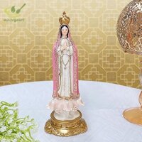 [Mao] Tượng Đức Trinh Nữ Maria Đức Mẹ Fatima Cho Gia Đình Hoặc Nhà Nguyện, Đức Mẹ Fatima Trang Trí VN