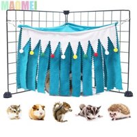 Maomei Hamster Nhà Tua Rua Dải Bền Cho Thú Cưng Nhỏ Nơi Trốn Nhím Góc Lồng Thỏ Lều