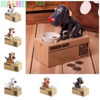 MAOMEI Maomei Tự Động Chó Trộm Đồng Xu Heo Đất Hoạt Hình Dễ Thương Trang Trí Nhà
