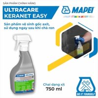 Mapei - Xịt tẩy cặn Xi măng 750ml, Làm sạch bề mặt gạch ốp lát - Xuất xứ Ý