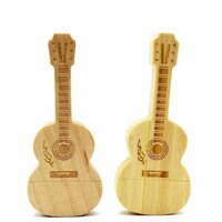 Maple Gỗ Tre Guitar Usb Flash Drive 4GB 8GB 16GB 32GB 64GB 128GB Usb 2.0 Pendrive Thẻ Nhớ