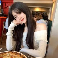 Marbit Áo len dệt kim mỏng tay dài viền nấm Hàn Quốc FHS