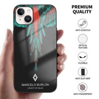 Marcelo BURLON Vỏ bảo vệ điện thoại chống rơi chất lượng cao thời trang cho IPhone 15 14 13 16 Pro Max
