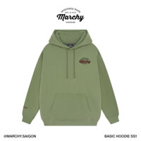 MARCHY - Basic Hoodie  SS1 - Áo khoác tròng đầu