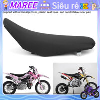 MAREE Ghế ngồi xe máy lắp ráp đệm yên màu đen phù hợp cho Honda CRF110 CRF110F 2013‑2016 Xe đạp địa hình