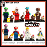 Mario Đồ chơi Lắp ráp Nhân vật Phim Mario Combo Giá rẻ Mô hình Super Mario GR088