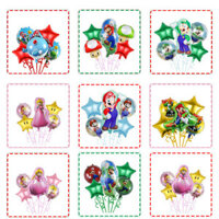 Mario Mario Xuyên Biên Giới Mario Nhôm Phim Bóng Mô Hình Chủ Đề Mario Sinh Nhật Trò Chơi Đồ Chơi Trang Trí Tiệc Trang Trí Lá Nhôm
