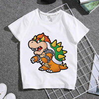 Mario Quần Áo Công Chúa Brigitte Cooper Nửa Tay Áo Thun mario Luigi Yoshiki Nobio Áo Thun Mùa Hè Nửa Tay