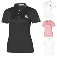 [Mark] 2024 Phong Cách Mới golf Jersey Nữ Tay Ngắn Mùa Hè Áo Thun Nhanh Khô Thoáng Khí Áo Sơ Mi polo Top Thể Thao Thường Ngày golf Mồ Hôi DX0845